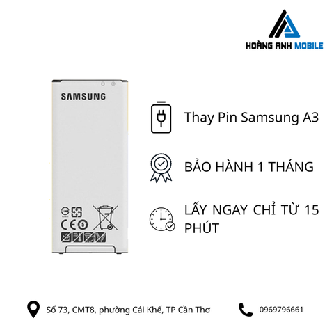 Thay Pin Samsung A3