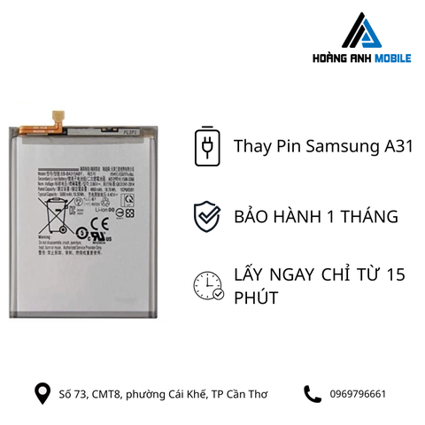 Thay Pin Samsung A31