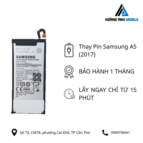 Thay Pin Samsung A5 (2017)