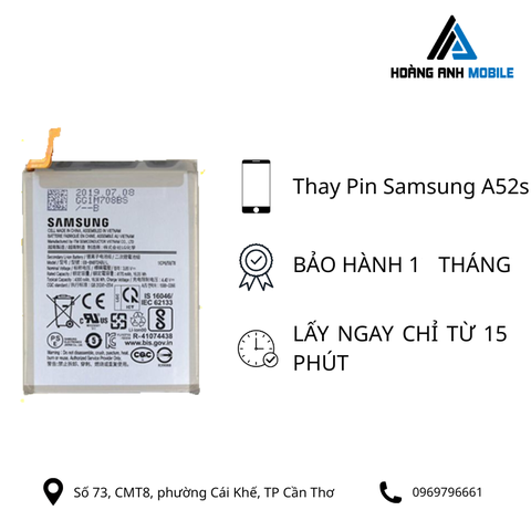 Thay Pin Samsung A52s