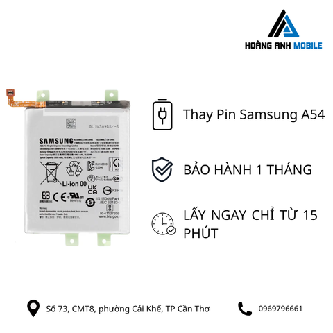 Thay Pin Samsung A54
