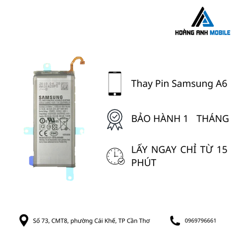 Thay Pin Samsung A6