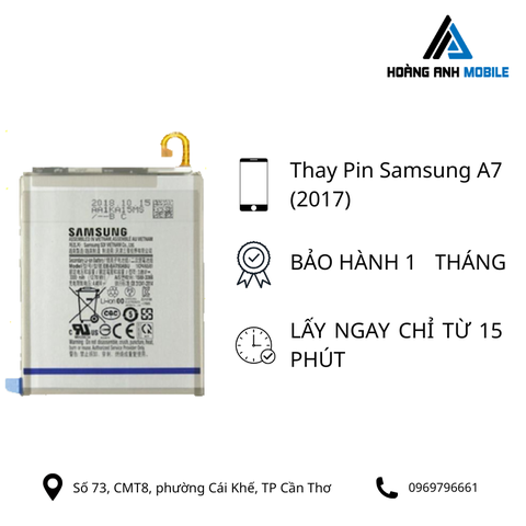 Thay Pin Samsung A7 (2017)