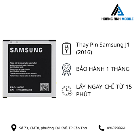 Thay Pin Samsung J1 (2016)