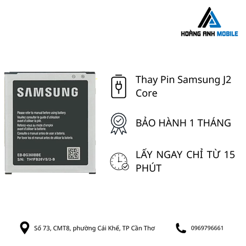 Thay Pin Samsung J2 Core