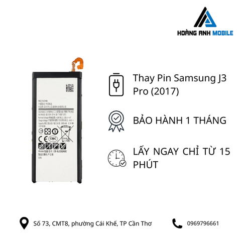 Thay Pin Samsung J3 Pro (2017)