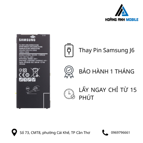 Thay Pin Samsung J6