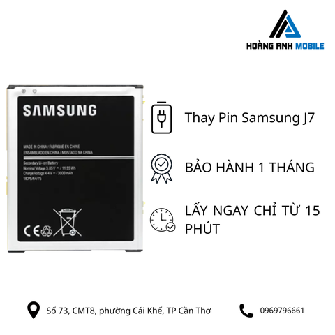 Thay Pin samsung J7