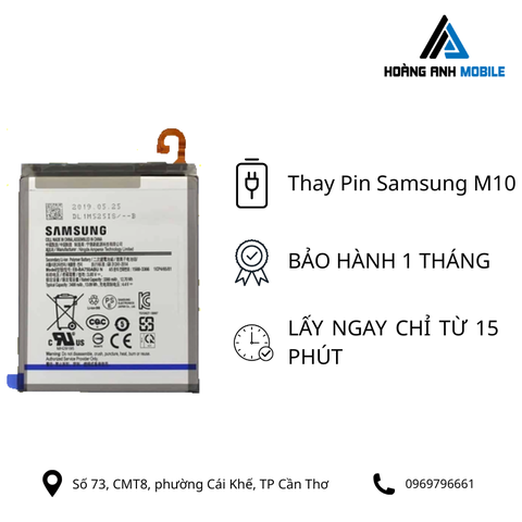 Thay Pin Samsung M10