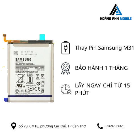 Thay Pin Samsung M31