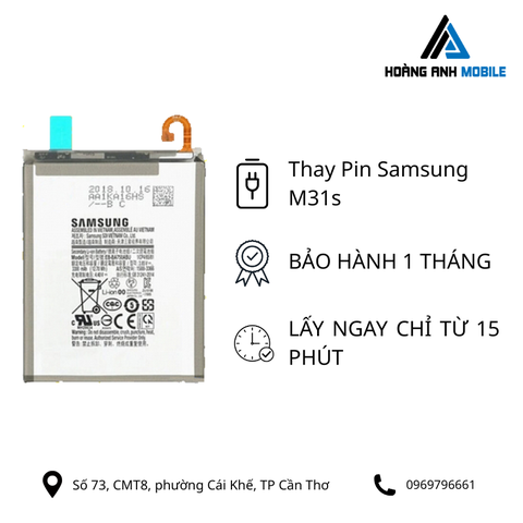 Thay Pin Samsung M31s
