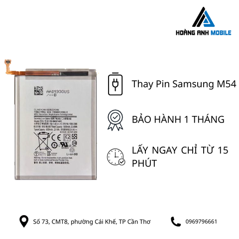 Thay Pin Samsung M54