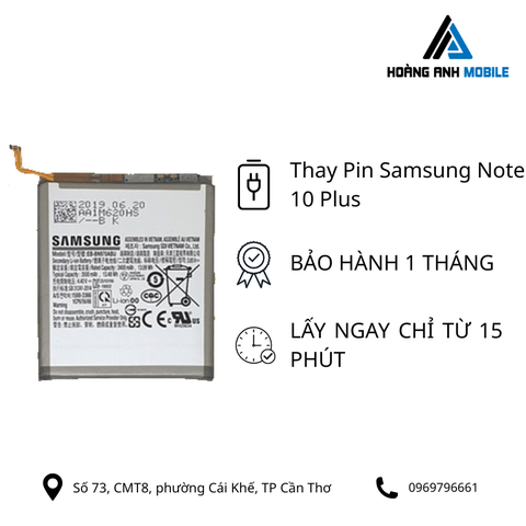 Thay Pin Samsung Note 10 Plus