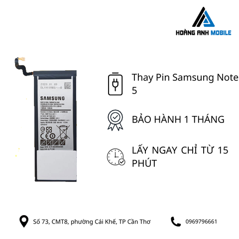 Thay Pin Samsung Note 5