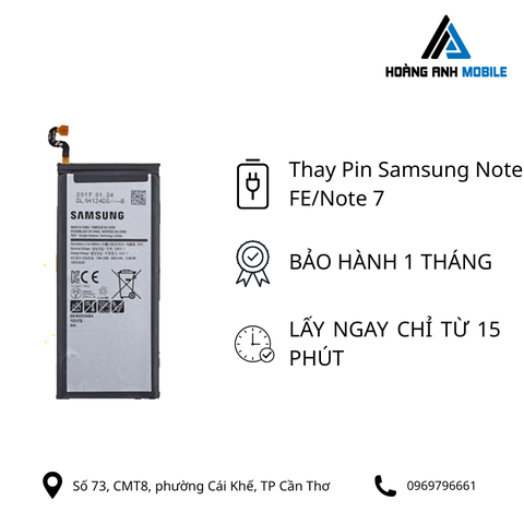 Thay Pin Samsung  Note FE/Note 7