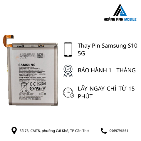 Thay Pin Samsung S10 5G