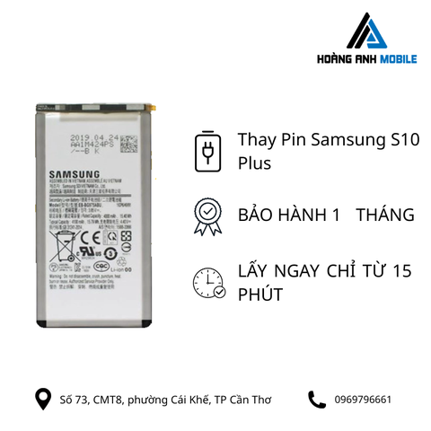 Thay Pin Samsung S10 Plus