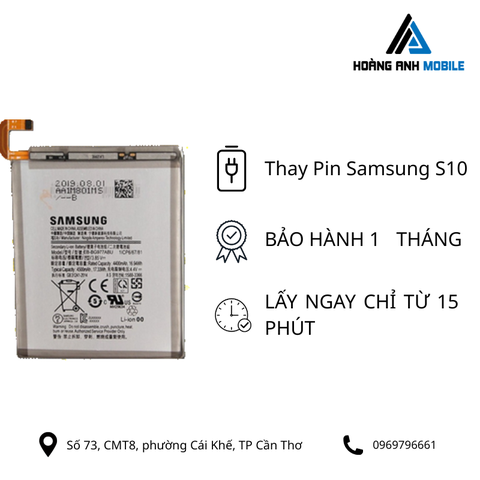 Thay Pin Samsung S10