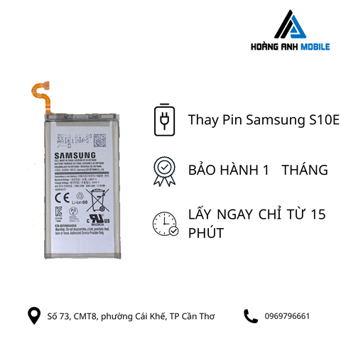 Thay Pin Samsung S10E