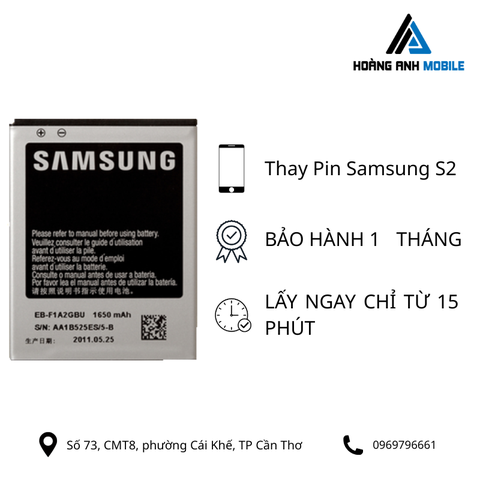 Thay Pin Samsung S2