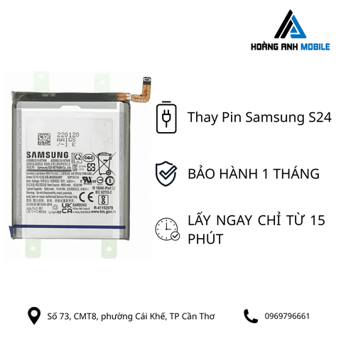 Thay Pin Samsung S24