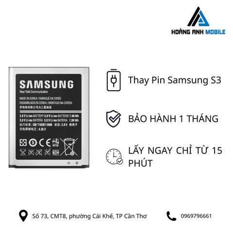 Thay Pin Samsung S3