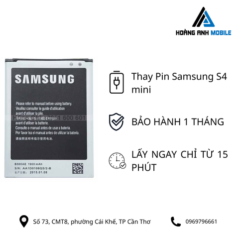 Thay Pin Samsung S4 mini