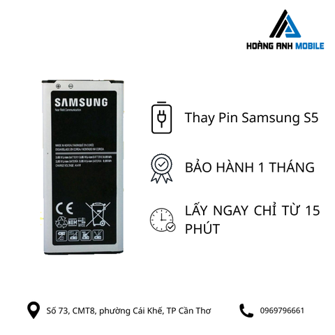 Thay Pin Samsung S5