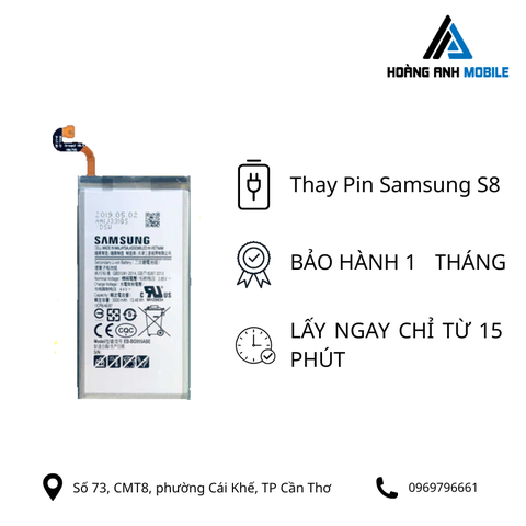Thay Pin Samsung S8