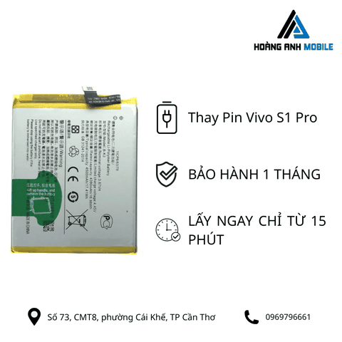 Thay pin Vivo S1 Pro
