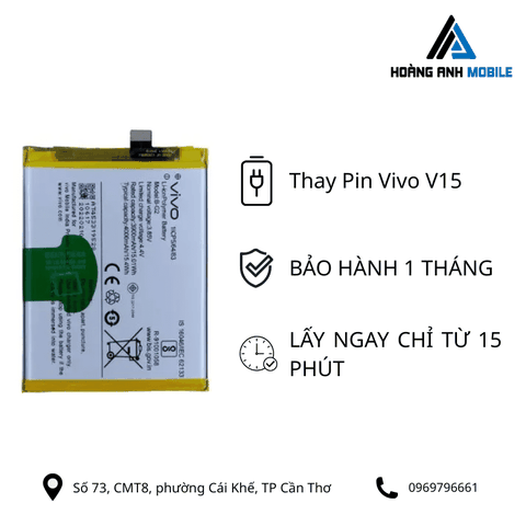 Thay pin Vivo V15