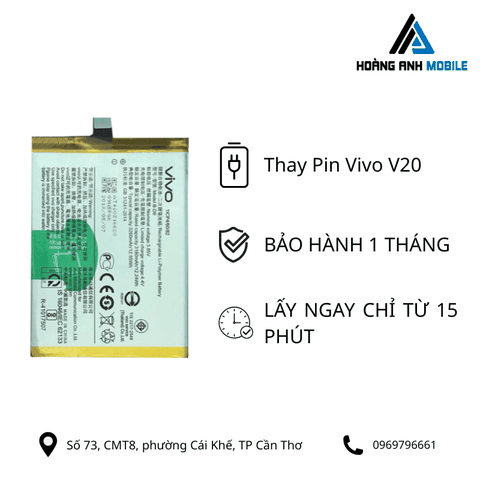 Thay pin Vivo V20