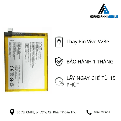 Thay pin Vivo V23e