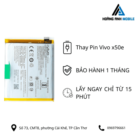 Thay Pin Vivo x50e