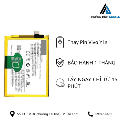 Thay pin Vivo Y1s