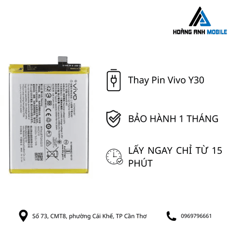 Thay pin Vivo Y30