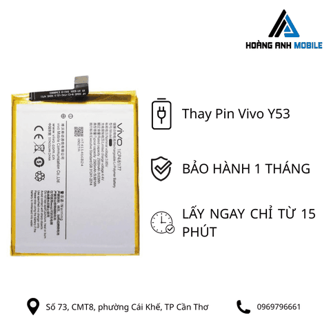 Thay pin Vivo Y53