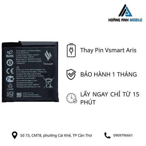 Thay Pin Vsmart Aris