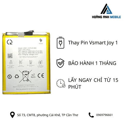 Thay Pin Vsmart Joy 1