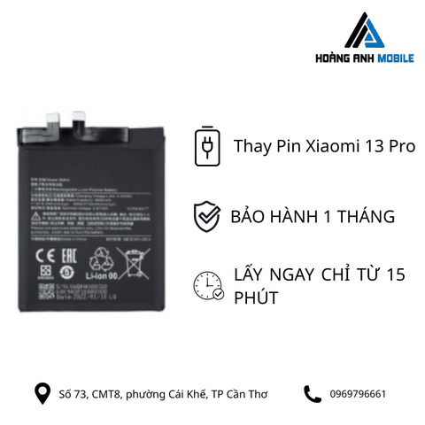 Thay Pin Xiaomi 13 Pro