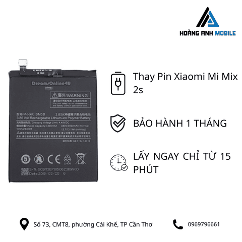 Thay Pin Xiaomi Mi Mix 2s