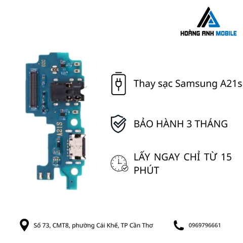 Thay sạc Samsung A21s