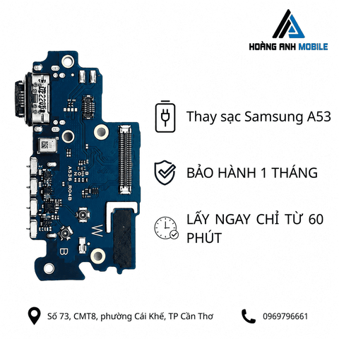 Thay sạc Samsung A53