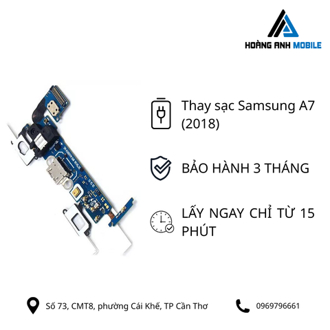 Thay sạc Samsung A7 (2018)