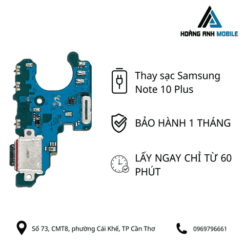 Thay sạc Samsung Note 10 Plus