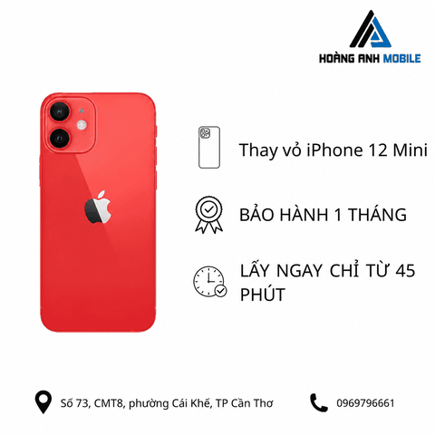 Thay vỏ iPhone 12 Mini