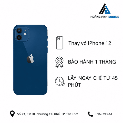 Thay vỏ iPhone 12