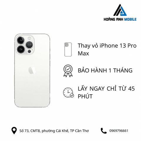 Thay vỏ iPhone 13 Pro Max