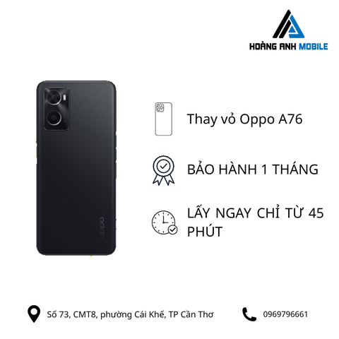 Thay vỏ OPPO A76