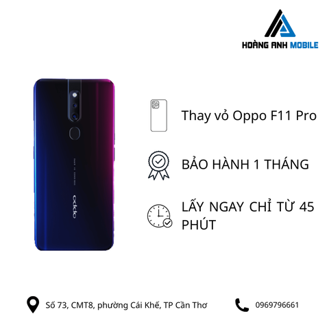 Thay vỏ OPPO F11 Pro